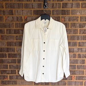 J Crew Factory Corduroy Shirt-Jacket